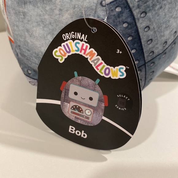 Squishmallow Bob the robot 8” Select series NWT - Picture 3 of 4
